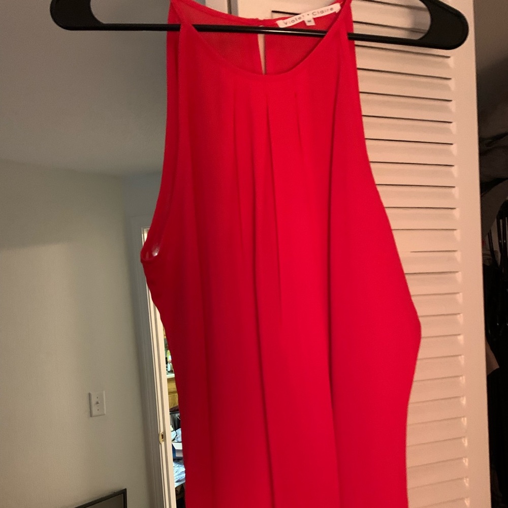 Reddish Orange Top